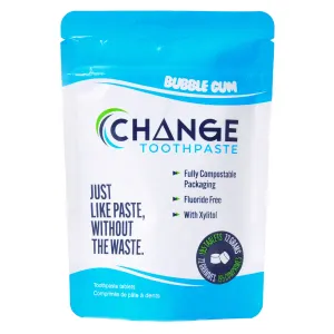 Bubblegum Toothpaste Tablets