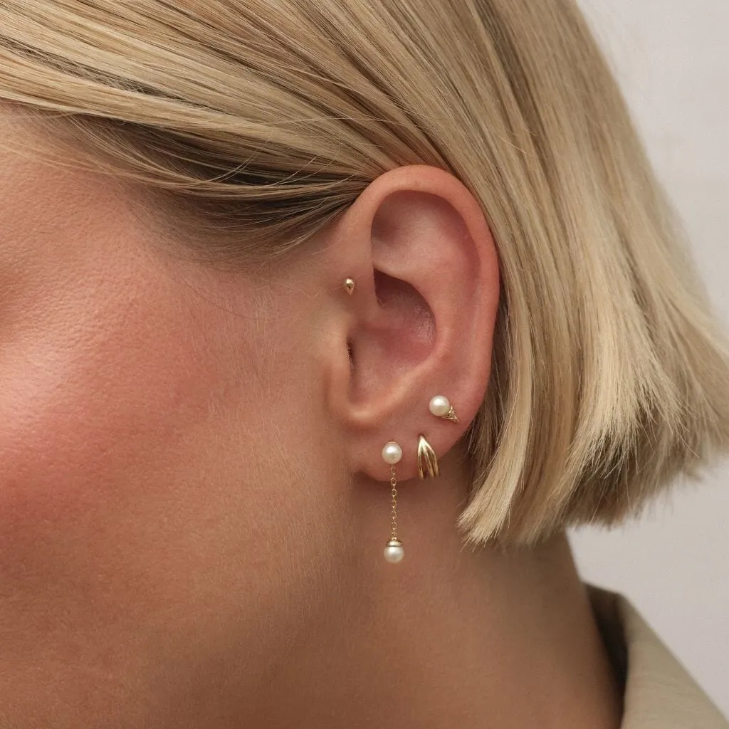 Cami ice-cream pearl piercing